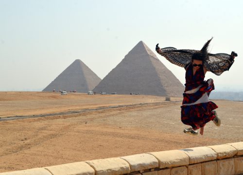 Pyramids & Sphinx
